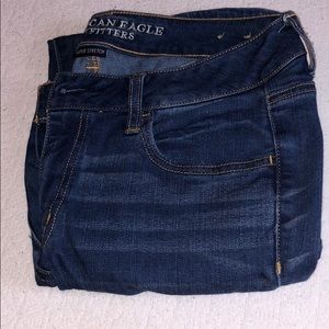 American eagle skinny super stretch jeans